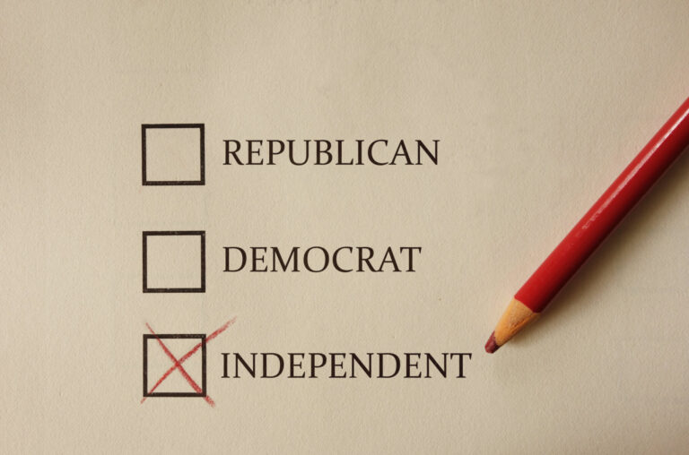 Independents can’t stand anyone! Voters without a party driven by negativity