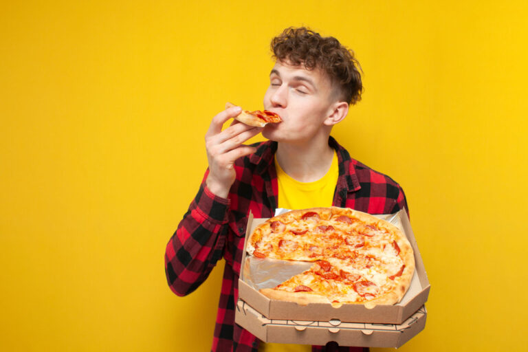 Pizza pandemonium: Average person eats enough slices to fill a suitcase each year!