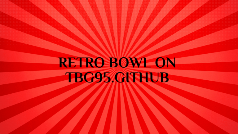 Retro Bowl Unblocked GitHub: A Blast from the Past in the Open Source Realm