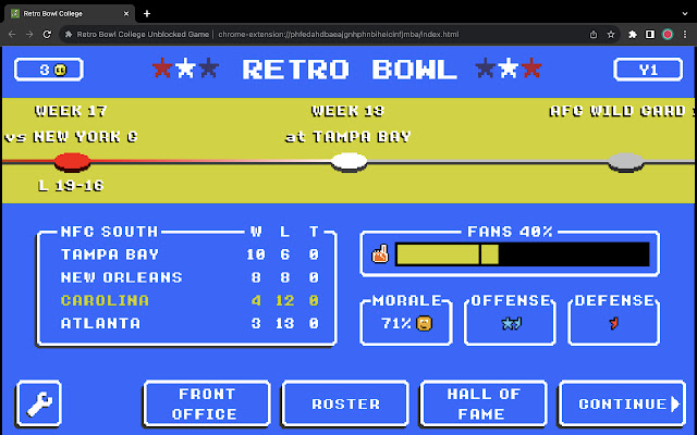 Relive the Glory Days with Retro Bowl Unblocked on Replit